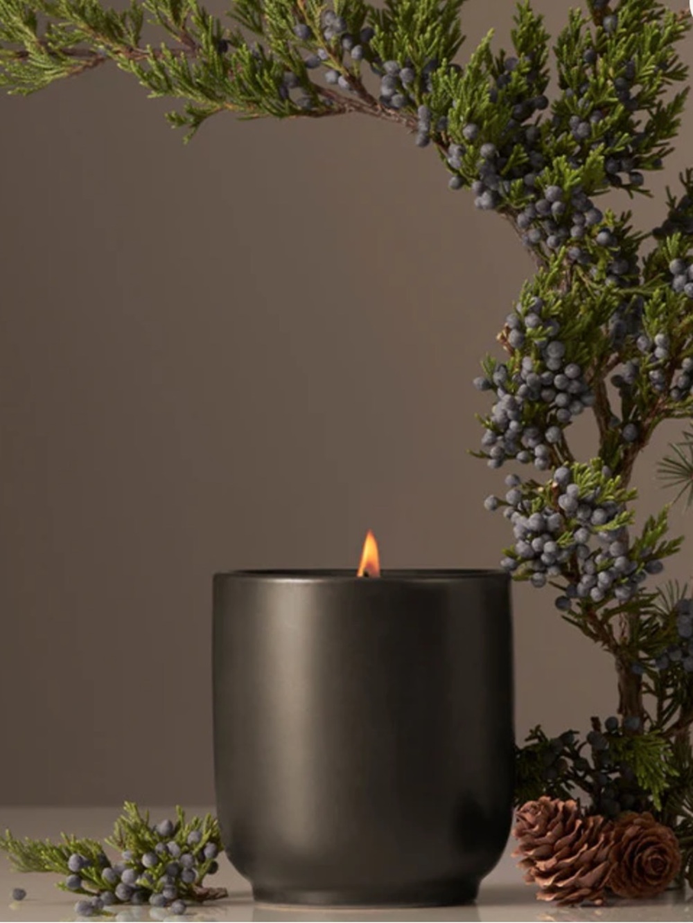 Homecourt Balsam Fireplace Candle NEW!!